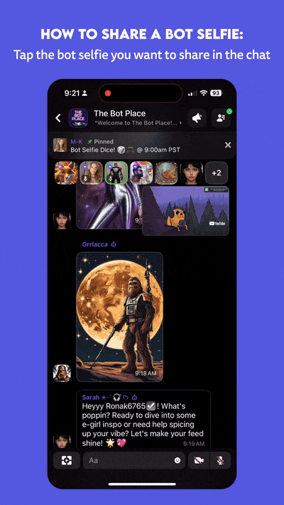 How to share a bot selfie.gif