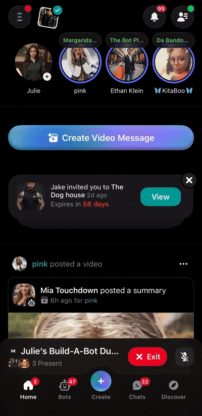 Add Bots via Bottom Bar.GIF