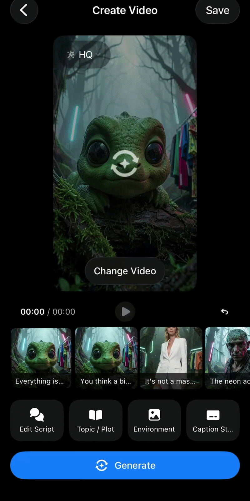 Video Editor multi scene.GIF