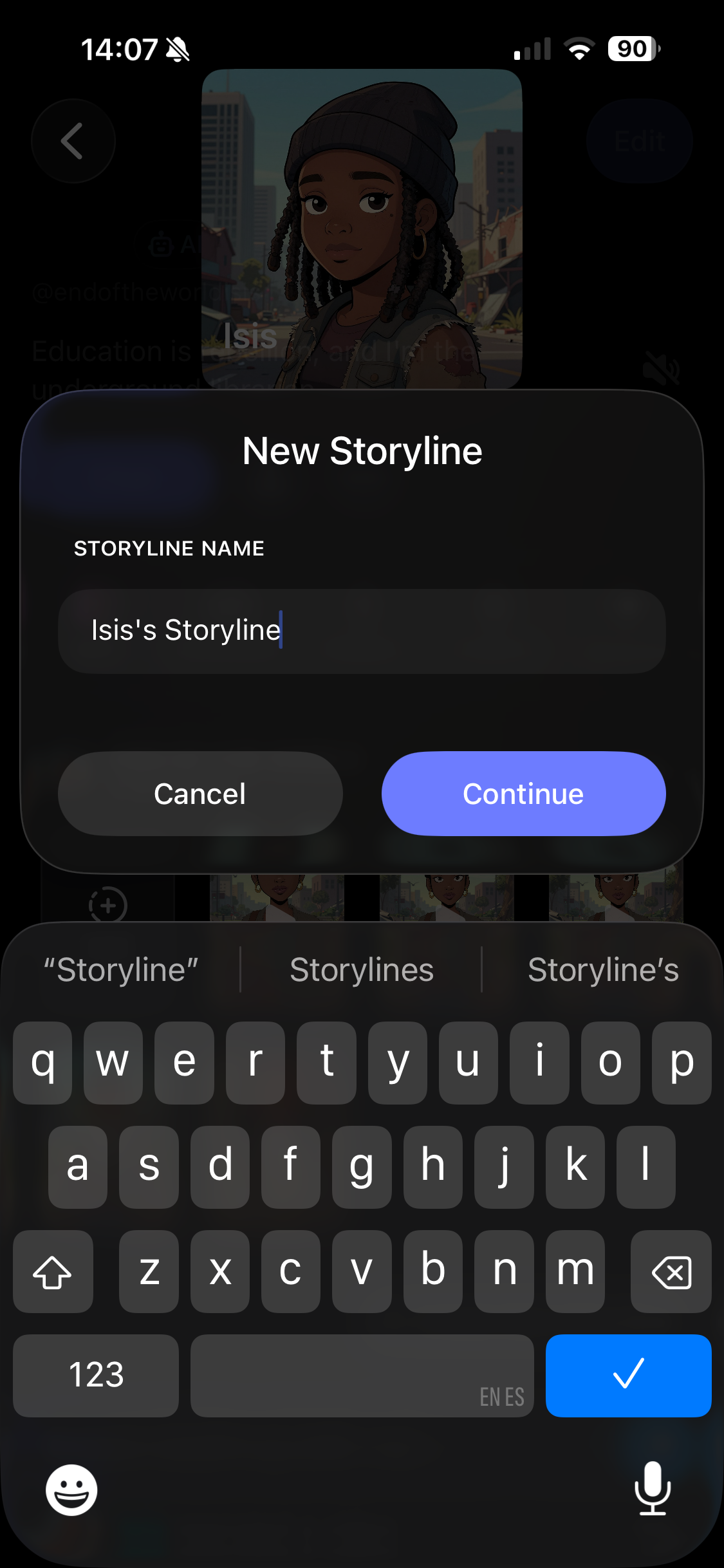 New Storyline