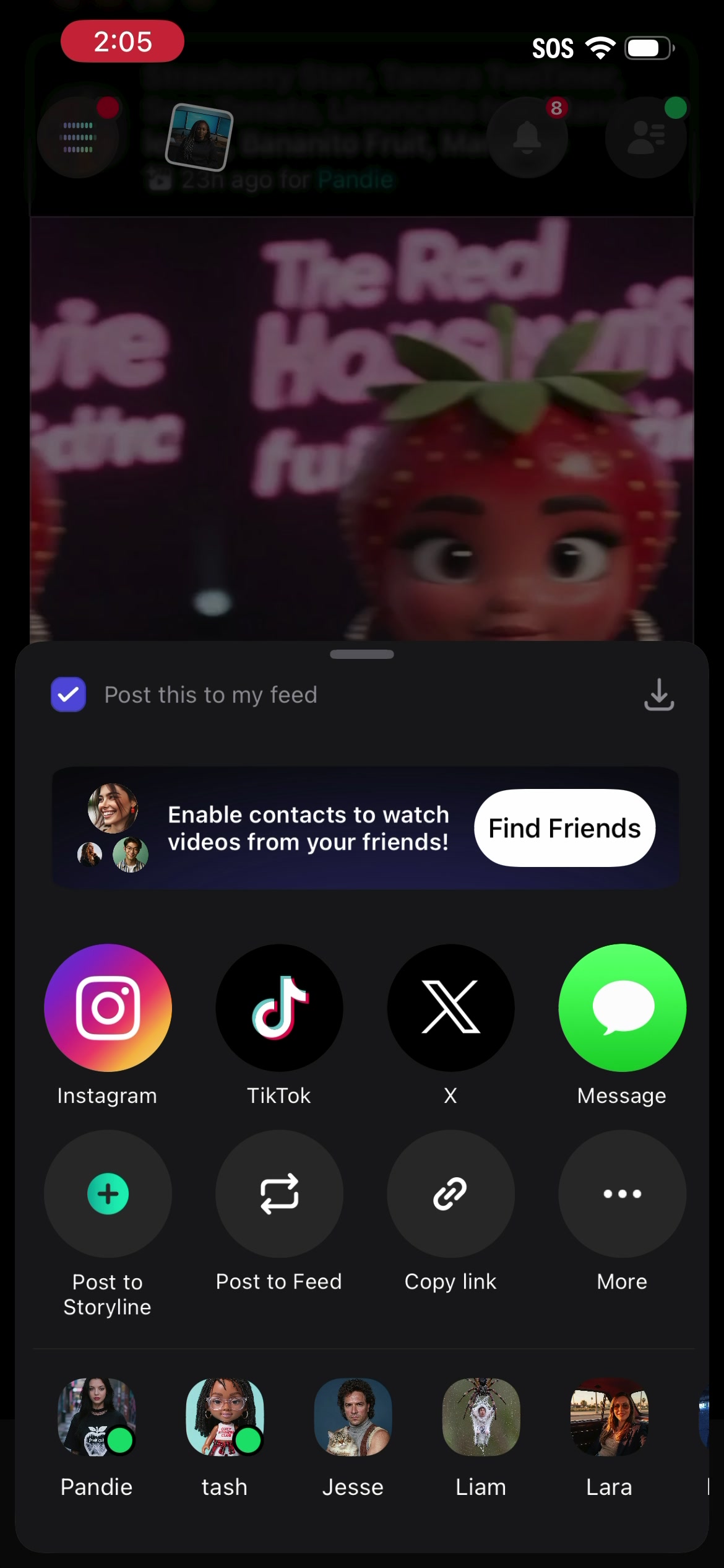 Share on iOS